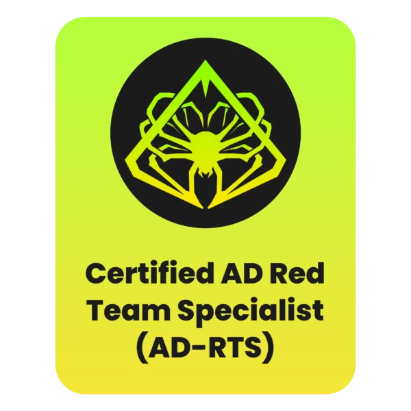 Active Directory Red Team Specialist (AD-RTS)